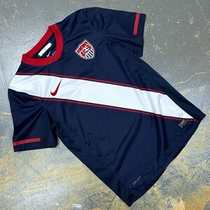 Nike USA Soccer Jersey USWNT World Cup 369253-451 Small Olympics Alex Morgan